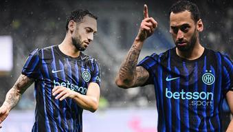 Hakan Çalhanoğlu duble yaptı, Inter rahat kazandı! Inter-Fiorentina maçı sonucu: 3-0