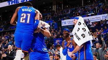 Oklahoma City alev aldı durdurulamıyor!