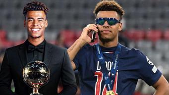 Avrupa'nın altın çocuğu Desire Doue! PSG'nin genç yıldızı 'Golden Boy' ödülünü kazandı