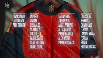 İspanya'nın aday kadrosu açıklandı