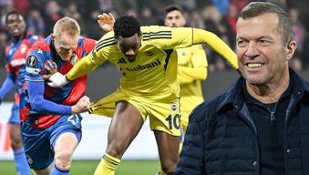 Lothar Matthaus'tan Plzen-Fenerbahçe maçında verilmeyen penaltıya tepki: 'Çok açıktı!'