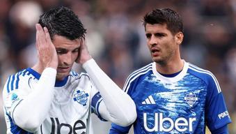 Sezon başında Galatasaray'dan ayrıldı! Alvaro Morata çöküşe geçti