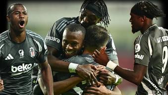Yıldızlar sahne aldı, Beşiktaş deplasmanda 3 puanı 3 golle aldı! Antalyaspor - Beşiktaş maçı sonucu: 1-3