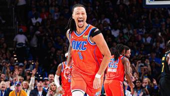 Son şampiyon Thunder sahasında Warriors'ı devirdi