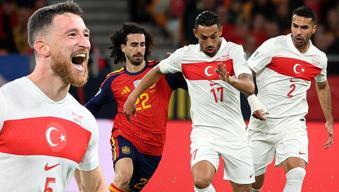 Türkiye, İspanya'yı tir tir titretti! A Milli Takım, play-off'lara moralli gidiyor... (İspanya 2-2 Türkiye maç özeti)