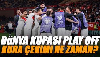 DÜNYA KUPASI PLAY OFF KURASI NE ZAMAN? Play-off kura çekimi saat kaçta hangi kanalda? Türkiye kaçıncı torbada? Muhtemel rakipler ve maç tarihleri