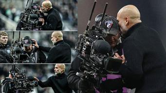 Guardiola kameramandan özür diledi... 'Mükemmel bir insan değilim ve hatalar yapıyorum'