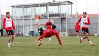 Sivasspor Boluspor maçına hazırlanıyor