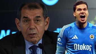 Galatasaray Başkanı Dursun Özbek'ten Ederson açıklaması! Fenerbahçe derbisi hakkında yorum...
