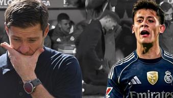 Arda Güler oyundan çıktı Real Madrid liderliği kaptırdı! Alonso devre arasında Arda'ya tek tek açıkladı