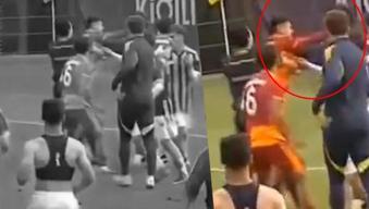 Fenerbahçe-Galatasaray U19 derbisinde yumruk yumruğa kavga!