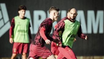 Galatasaray, Monaco maçı hazırlıklarına başladı