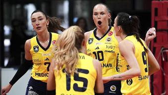 Fenerbahçe Medicana, İlbank'a set vermedi