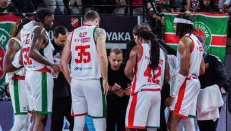 Karşıyaka Basketbol son sıraya geriledi