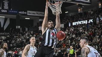 Kartal evinde çok uzattı! Beşiktaş GAİN - Lietkabelis maç sonucu 94-85