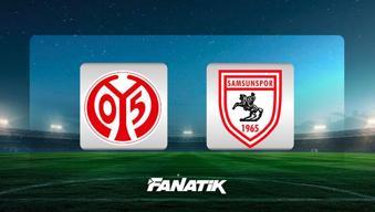 CANLI | Mainz - Samsunspor maçı (UEFA Konferans Ligi)