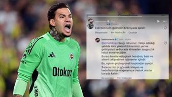 Ederson'un eşi Laia Moraes'ten tepkilere sert cevap! 'Saygı istiyoruz'