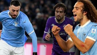 Guendouzi son maçına çıktı, Lazio taraftarlarına veda etti! Lazio - Fiorentina maçı sonucu: 2-2