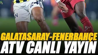 Galatasaray - Fenerbahçe maçı canlı izle | ATV şifresiz izle (Süper Kupa finali derbi şifresiz canlı yayın) ATV canlı yayın ve frekans bilgileri