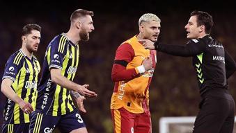 Galatasaray-Fenerbahçe derbisinde olay kavga! Yöneticiler birbirine girdi: Seremoni tartışması büyüdü