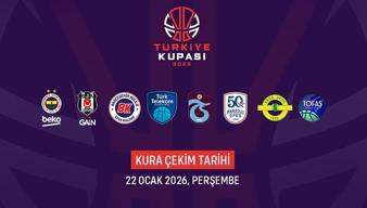 Basketbolda Türkiye Kupası'nda mücadele edecek takımlar belli oldu