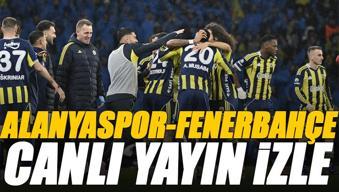 Alanyaspor-Fenerbahçe maçı canlı izle | ALANYA FB maçı şifresiz (Süper Lig maçı canlı yayın)