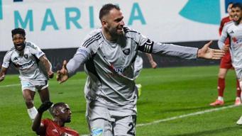 Mustafa Fettahoğlu 85'te attı, Erzurumspor FK liderliği ele geçirdi... Pendikspor - Erzurumspor FK maç sonucu 1-2