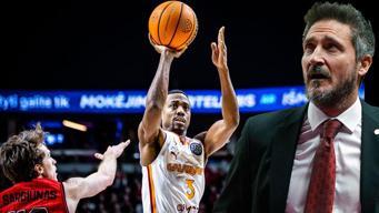 Galatasaray, Rytas'ı deplasmanda devirdi... Galatasaray MCT Technic - Rytas Vilnius maç sonucu 85-89