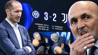 Damien Comolli çılgına döndü, Spalletti iterek uzaklaştırdı! Inter - Juventus maçında skandal hakem kararı...