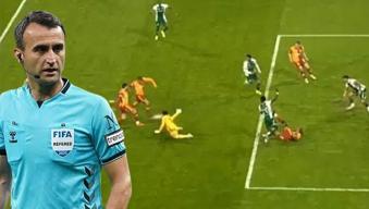Çok konuşulacak pozisyon! İşte Galatasaray'ın iptal edilen o golü