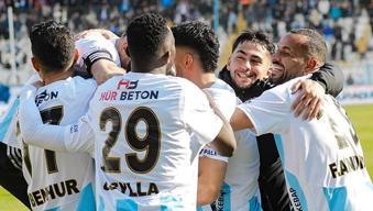 Erzurumspor, Süper Lig aşkına! Galibiyet serisi 10 maça yükseldi...