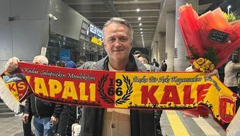 Kayserispor'un yeni hocası Erling Moe, kente geldi!