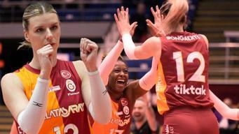 Galatasaray Daikin CEV Kupası'nda adını finale yazdırdı! C.S.O Voluntari - Galatasaray Daikin maç sonucu 0-3