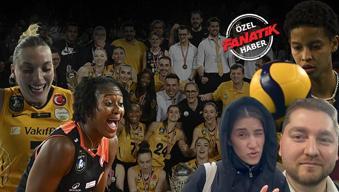 Kupa Voley VLOG 📸 VakıfBank şampiyon | Cansu Özbay ve Sinead Jack-Kısal röportajı | Galatasaray ve Fenerbahçeli çift | ÖZEL