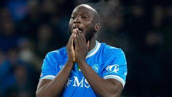 Napoli'de şok: Lukaku antrenmana çıkmadı