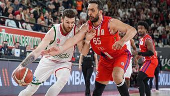 Karşıyaka Kandemir'le 2'de 2 yaptı... Karşıyaka - Onvo Büyükçekmece Basketbol maç sonucu 97-87