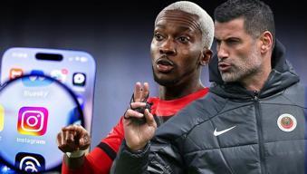 Onyekuru'dan Volkan Demirel'e cevap! Galatasaray maçı öncesi kadro dışı kalmıştı: Instagram'dan yanıt verdi
