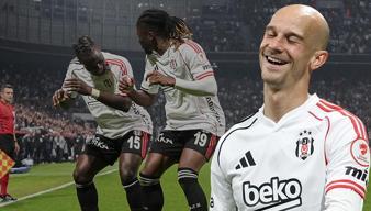 Ve Beşiktaş, Türkiye Kupası'nda yarı finalde! Kartal'dan sürprize izin yok... (Beşiktaş 3-0 Alanyaspor)