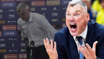 Jasikevicius kendine hakim olamadı, basın toplantısını terk etti 'Saygısızca!'