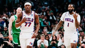 76ers, Celtics'i geçip yarı finale yükseldi.