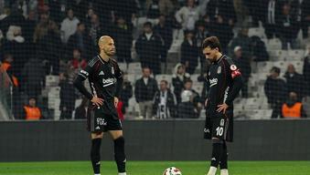 Beşiktaş direkleri geçemedi