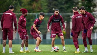 Trabzonspor, Beşiktaş maçının hazırlıklarını sürdürdü