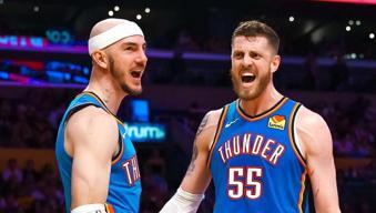 Thunder, Lakers'ı sahadan sildi