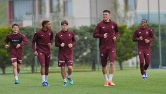 Trabzonspor, Gençlerbirliği maçı hazırlıklarına başladı