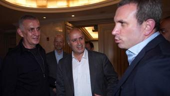 FIFA Genel Sekreteri Grafström, TFF Başkanı Hacıosmanoğlu ile bir araya geldi