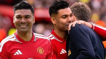 Casemiro Manchester United'a veda etti