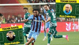 'Anları doğru oynamak ve yakışan final' Trabzonspor - Konyaspor maçına teknik bakış...