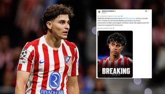 Atletico Madrid'den Julian Alvarez iddiaları için göndermeli paylaşım: '4 bilet ve 1 paket çekirdek'