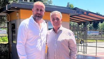 Altay Başkanı Sinan Kanlı İzmir’de Ahmet Nur Çebi ile buluştu