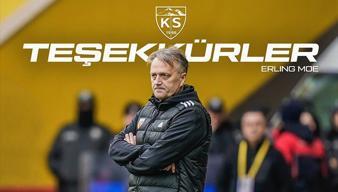 Erling Moe, Kayserispor'dan ayrıldı!